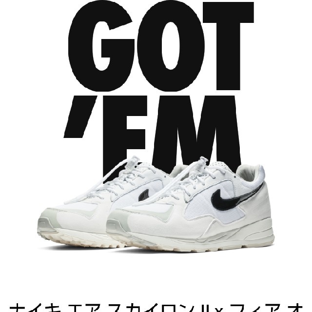 最安値　NIKE fearofgod エアスカイロンⅡ　air skylon