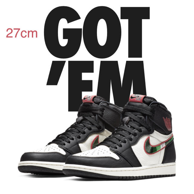 27 nike air jordan 1 a star is bornnikeサイズ