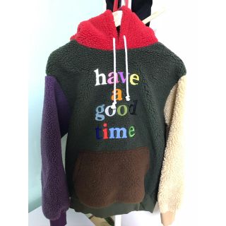 シュプリーム(Supreme)のhave a good time ボアパーカー(パーカー)