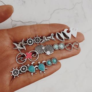 アリシアスタン(ALEXIA STAM)の訳あり！BEACH JEWELRY ピアス セット surf アクセサリー(ピアス)