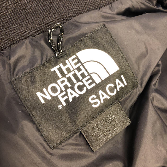 sacai(サカイ)の送料無料！Sacai The North Face Bomber Jacket メンズのジャケット/アウター(ダウンジャケット)の商品写真