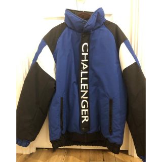 ネイバーフッド(NEIGHBORHOOD)のCHALLENGER/80'S PRINTED JACKET（ブルー）(ダウンジャケット)