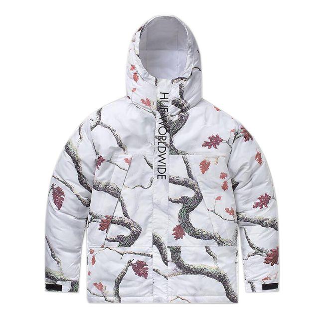 【新品未使用】HUF　ダウンジャケット　AVALANCHE PARKA WHITダウンジャケット