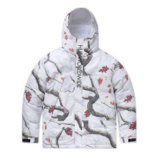 ハフ(HUF)の【新品未使用】HUF　ダウンジャケット　AVALANCHE PARKA WHIT(ダウンジャケット)