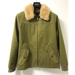 アーペーセー(A.P.C)のA.P.C ボア襟 中綿ブルゾン 最終値下げしました。(ブルゾン)