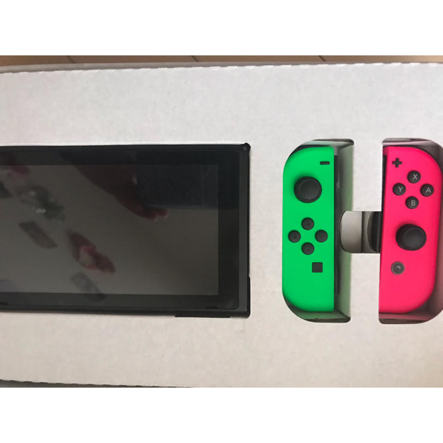 Nintendo Switch(ニンテンドースイッチ)の任天堂スイッチ スプラトゥーン2セット エンタメ/ホビーのゲームソフト/ゲーム機本体(家庭用ゲーム機本体)の商品写真