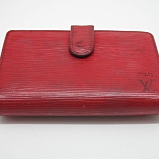 ルイヴィトン(LOUIS VUITTON)のルイヴィトン 折り財布 レッド エピ(財布)