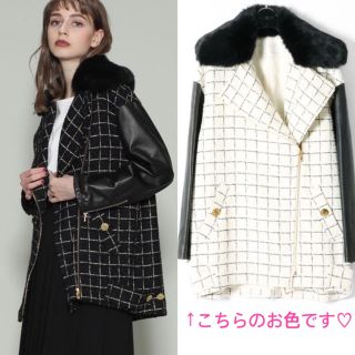 グレースコンチネンタル♡2018AW ラメツイードライダース