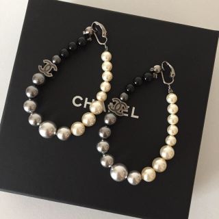 シャネル(CHANEL)の極美品 CHANEL パール イヤリング(イヤリング)