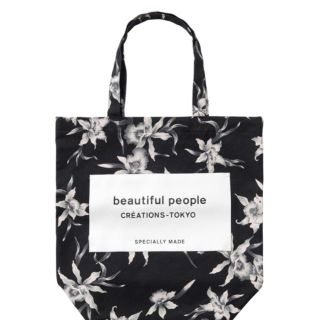 ビューティフルピープル(beautiful people)の新品 beautiful people カトレアプリント トート(ショルダーバッグ)