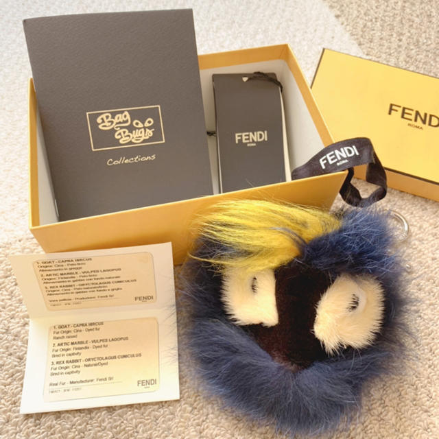 お買得】 - FENDI フェンディ 青 モンスターチャーム フェンディ