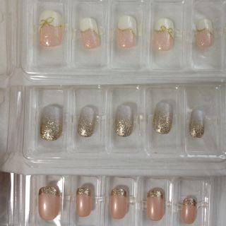 3セットネイルチップ(つけ爪/ネイルチップ)