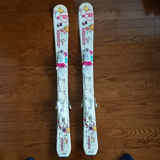 ロシニョール(ROSSIGNOL)の女の子用 スキー板&ビンディング(板)