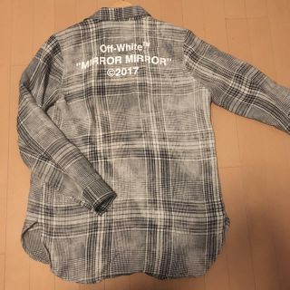 オフホワイト(OFF-WHITE)のoff white シャツ(Tシャツ/カットソー(半袖/袖なし))