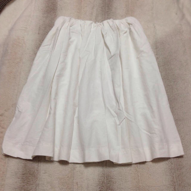 ViS(ヴィス)のvis♡白ミモレ丈スカート レディースのスカート(ひざ丈スカート)の商品写真
