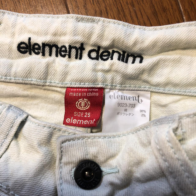 ELEMENT(エレメント)のelement デニム レディースのパンツ(デニム/ジーンズ)の商品写真