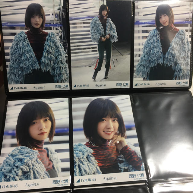 西野七瀬生写真乃木坂46against エンタメ/ホビーのタレントグッズ(アイドルグッズ)の商品写真