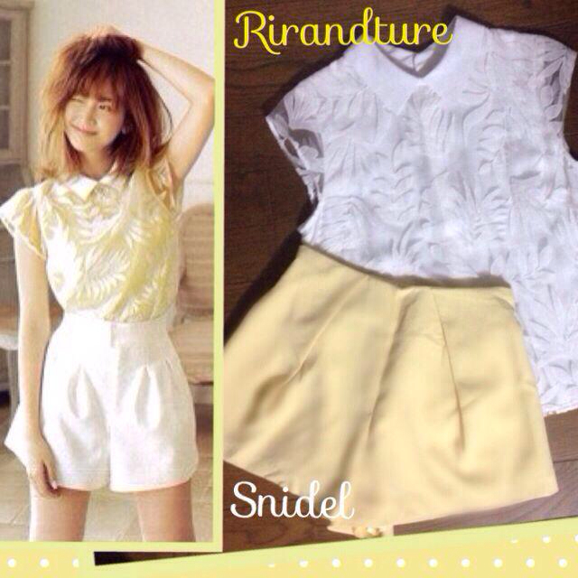 紗栄子Rirandture♡snidel