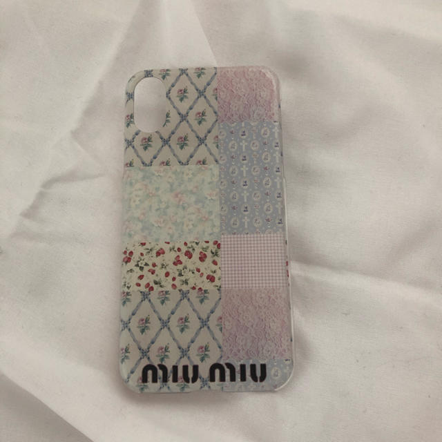 miumiu - iPhoneケースの通販 by s's shop｜ミュウミュウならラクマ