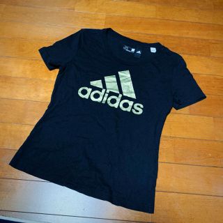 アディダス(adidas)のadidas Ｔシャツ 黒 金(Tシャツ(半袖/袖なし))