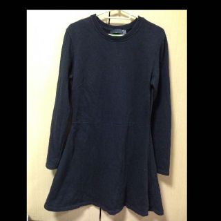 ザラ(ZARA)のZARAスエットワンピース(ミニワンピース)