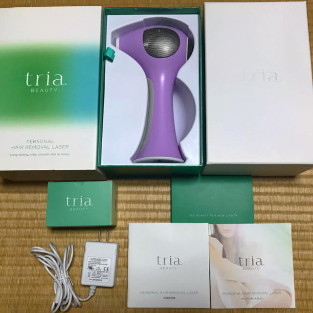 tria 4X パーソナルレーザー 脱毛器 パステルパープル