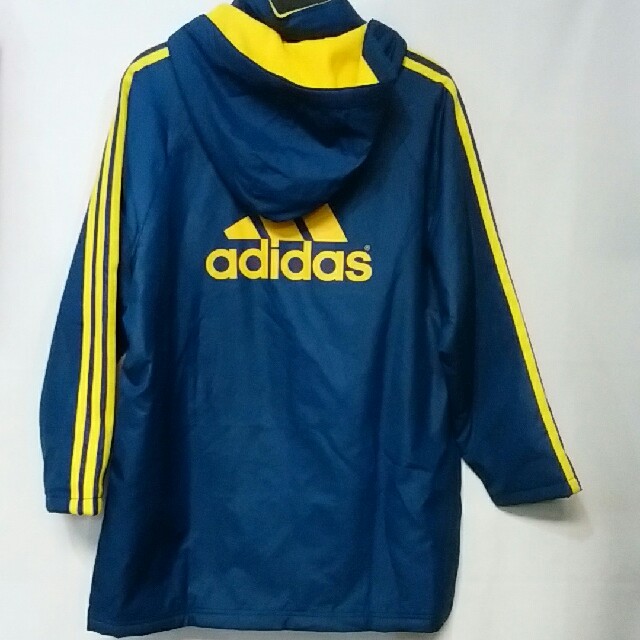 adidas(アディダス)のアディダス ベンチコート 140 キッズ/ベビー/マタニティのキッズ服男の子用(90cm~)(コート)の商品写真