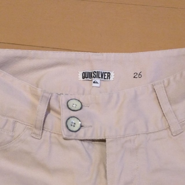 QUIKSILVER(クイックシルバー)のQUIK SILVER チノ ショートパンツ レディースのパンツ(ショートパンツ)の商品写真