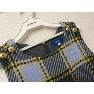 バーバリーブルーレーベル(BURBERRY BLUE LABEL)のブルーレーベルクレストブリッジ(ひざ丈ワンピース)