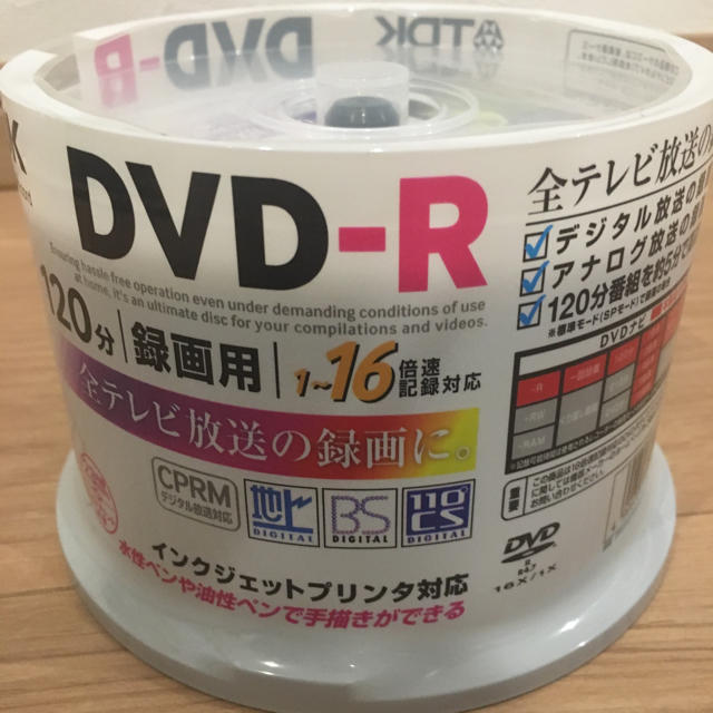 Tdk DVD-r 録画用 新品未開封