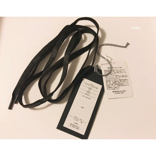 アンユーズド(UNUSED)の【UNUSED】UH0424 Leather Shoe Lace (158cm)(ベルト)