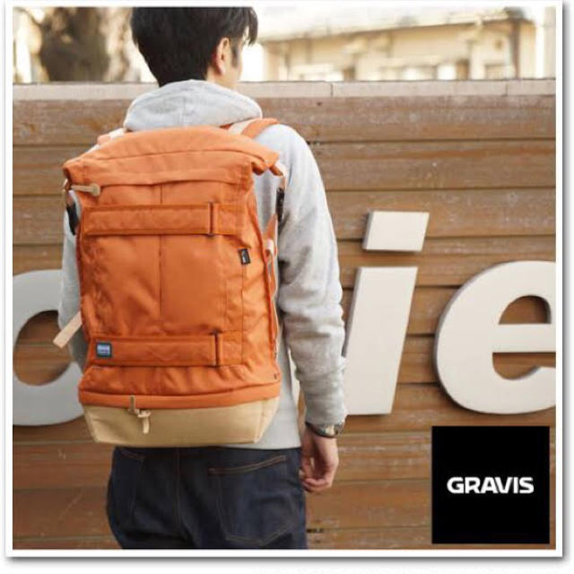 gravis(グラビス)のGravis Metro2 XL rust グラビス メトロ2 ラスト メンズのバッグ(バッグパック/リュック)の商品写真