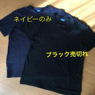 cityLAB クルーネック 無地メンズTシャツ ネイビー