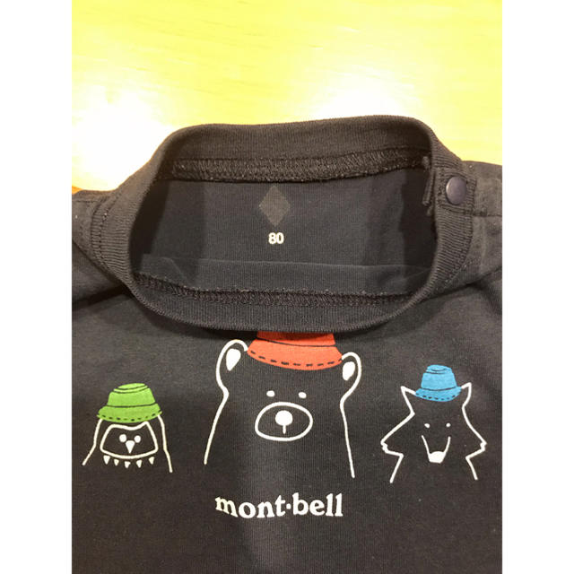 mont bell(モンベル)のmont-bell baby's  半袖  Tシャツ キッズ/ベビー/マタニティのベビー服(~85cm)(Ｔシャツ)の商品写真
