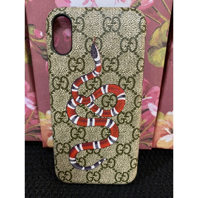 エルメス iphone8plus ケース シリコン | Gucci - GUCCI グッチ　iPhoneXケース　携帯ケースの通販 by Dino D's shop｜グッチならラクマ