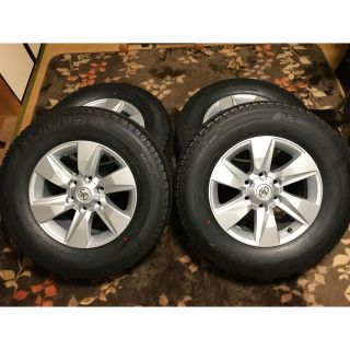 トヨタ(トヨタ)の新車外し 150ランドクルーザープラド純正４本ＳＥＴ 265/65 R17(タイヤ・ホイールセット)