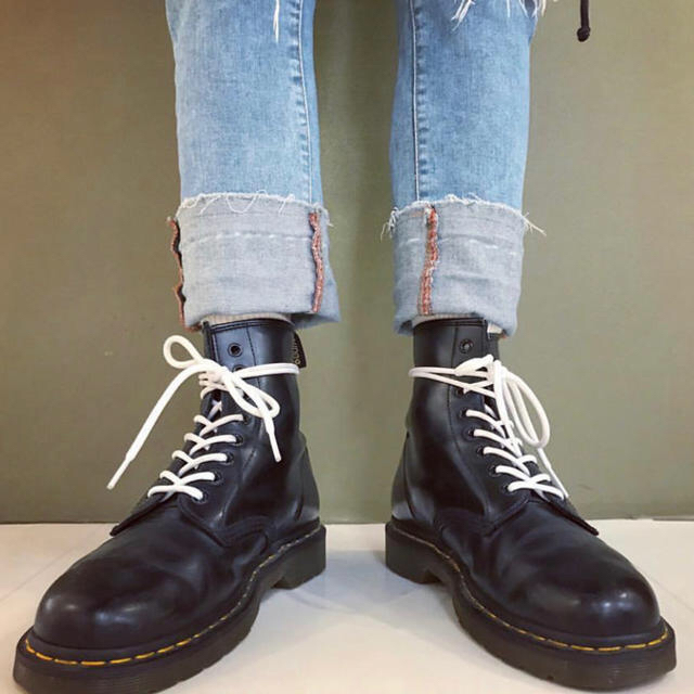 Dr.Martens - Dr.martens シューレース 靴紐 ホワイト 白 210cmの通販 by ider's shop｜ドクター