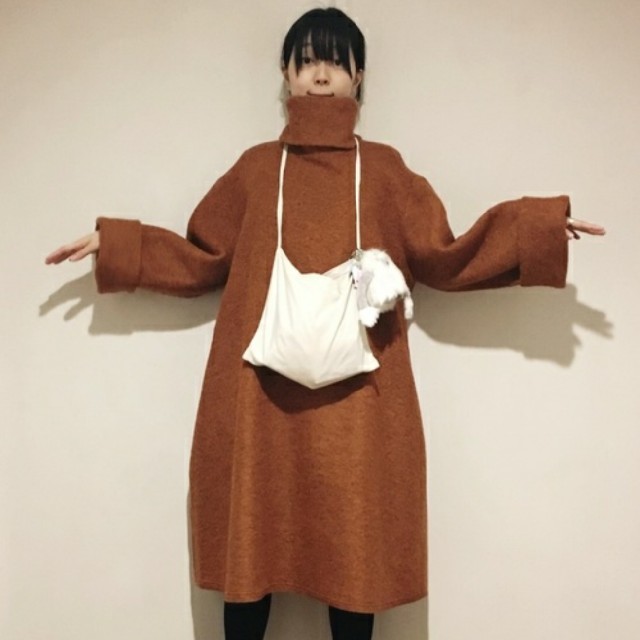 mother(マザー)のayu様専用 mother FRANZ big dress オートミール レディースのワンピース(ロングワンピース/マキシワンピース)の商品写真