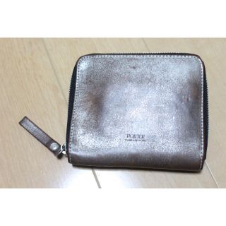 ポーター(PORTER)のポーター PORTER 財布 シルバー(折り財布)