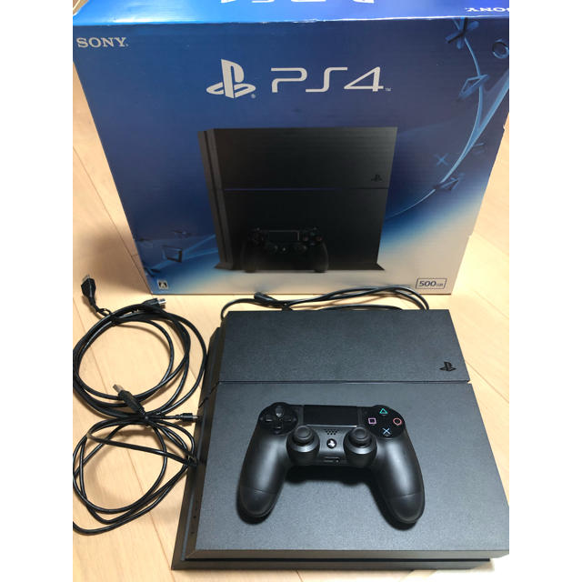 完成品 PlayStation4 - プレステ4 本体 PS4 CHU-1200A B01 500GB 家庭 ...