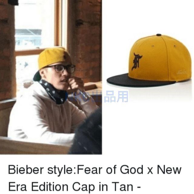 【希少 新品未使用 7 5/8】FEAR OF GOD New Era Cap帽子