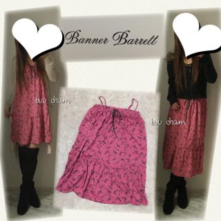 バナーバレット(Banner Barrett)のBanner Barrett♡ 新品タグ付き！定価2万 キャミワンピース(ミニワンピース)