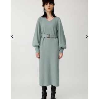 マウジー(moussy)のmoussy ニットワンピース(ロングワンピース/マキシワンピース)