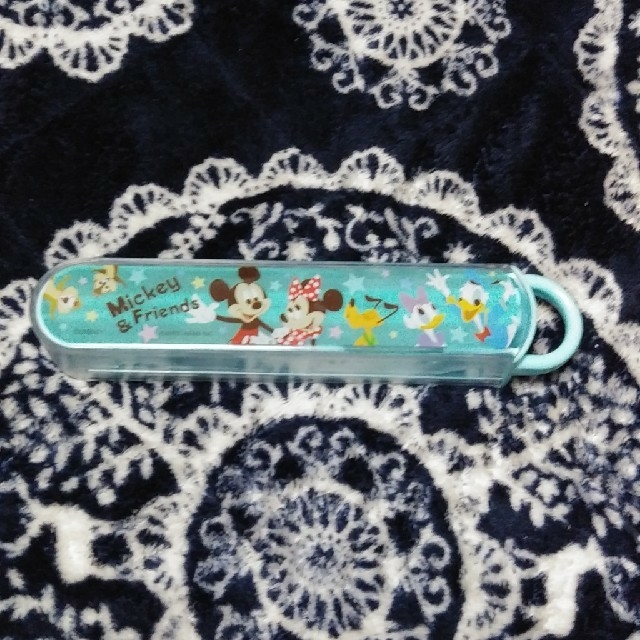 Disney(ディズニー)のミッキー☆トリオセット キッズ/ベビー/マタニティの授乳/お食事用品(スプーン/フォーク)の商品写真