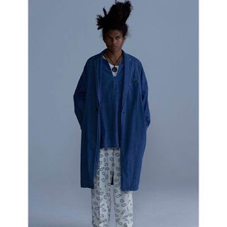 アンユーズド(UNUSED)のneon sign 16ss Bohemian Maxi Coat(チェスターコート)