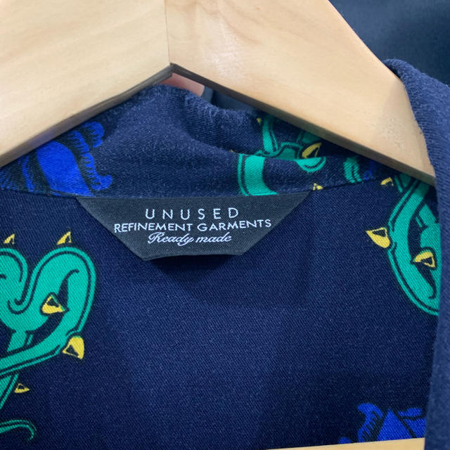 UNUSED - UNUSED Rose Pattern Long Sleeve Shirtの通販 by 26｜アンユーズドならラクマ 在庫高品質