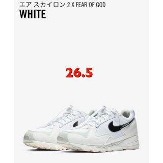 フィアオブゴッド(FEAR OF GOD)のNIKE 26.5 fear of god FOG air  skylon(スニーカー)