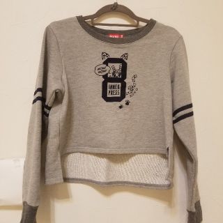 インナープレス(INNER PRESS)の美品　インナープレス　トレーナー150(Tシャツ/カットソー)