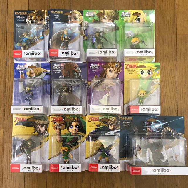 任天堂(ニンテンドウ)のゼルダ amiibo 17体セット ※バラ売り不可 エンタメ/ホビーのフィギュア(ゲームキャラクター)の商品写真