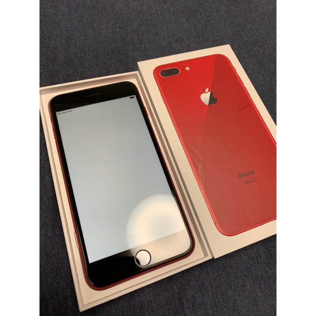 iPhone 8plus 256GB RED docomo SIMフリー対応可